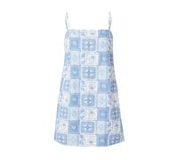 HOLLISTER Vestido de verano azul / blanco 34 azul / blanco