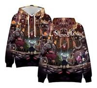 Hollow Knight Silksong Hoodie - Sudadera unisex con gráfico, diseño de Indie Game Winter Streetwear, Estilo1, XXS