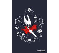 Hollow Knight Silksong Retro Art Notebook: Journal, 6x9 120 Pages, Lined College Ruled Paper, Planner, Matte Finish Cover, Diary