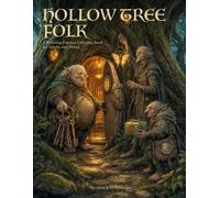 Hollow Tree Folk: A Relaxing Fantasy Coloring Book for Adults and Teens (The Quiet Wild Collection)