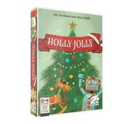 Holly Jolly, Christmas Themed Family Card Game, Collect Presents Ornaments & Stockings - 25th Century Games
