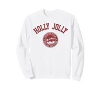 Holly Jolly North Pole Special Delivery with Santa Christmas Sudadera