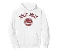 Holly Jolly North Pole Special Delivery with Santa Christmas Sudadera con Capucha