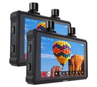 Hollyland Mars M1 Enhanced Camera Field Monitor 4K HDMI & SDI Video Radio Distancia Alcance 150m Latencia 0.08s FHD 1920x1080 1000nit 5.5" Touch 3D LUT App Videovigilancia DC-out Interfaz (2 Set)