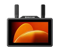 Hollyland Pyro 5 Transmisor y Receptor de Vídeo Inalámbrico, 5.5 Pulgadas Monitor, adyuvante HDMI y SDI, Alcance de 1300ft, Latencia de 60ms Auto Dual-Band Hopping con Forma de Onda, LUTs, Solo Kit