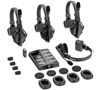 Hollyland Solidcom C1 [Oficial] Sistema de Intercom Inalámbrico Full Dúplex Alcance 350 m Auriculares Inalámbricos para 4 Usuarios Comunicación en Equipo 168 g Single-sided Headset 1 Master & 3 Remote