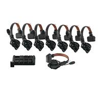 Hollyland Solidcom C1 PRO Auricular Comunicación inalámbrica ENC Sistema de Intercomunicación Cancelación de Ruido Full-Duplex 8 Usuarios 350m PTT Mute, Producción Vídeo Dron Iglesia 1Maestro+7 Remote