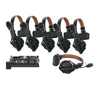 Hollyland Solidcom C1 PRO Auricular Comunicación inalámbrica ENC Sistema de Intercomunicación Cancelación de Ruido Full-Duplex 6 Usuarios 350m PTT Mute, Producción Vídeo Dron Iglesia 1Maestro+5 Remote