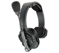 Hollyland Solidcom SE - Auriculares inalámbricos con control remoto ENC Full Duplex de 350 m, auriculares de comunicación de equipo con PTT Mute - Auriculares de una sola oreja para producción de