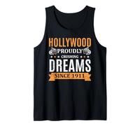 Hollywood American USA Vacaciones Cine Viajes Camiseta sin Mangas