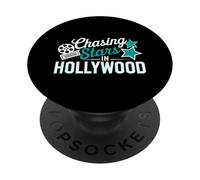 Hollywood Califonia American USA Vacaciones Turista PopSockets PopGrip Adhesivo