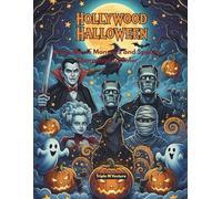 Hollywood Halloween: Iconic Movie Monsters and Spooky Characters to Color