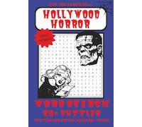 Hollywood Horror Word Search Book: Word Searches with Easy to Read Print about Hollywood Horrors, Hollywood Horror Characters, Monsters and More | 6x9 ... Gifts for Vacations, Holidays and Free Times