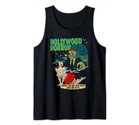Hollywood Películas de terror Zombie Sexy Pinup Scream Camiseta sin Mangas