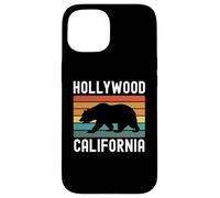 Hollywood Retro Los Ángeles California Vintage Sunset West Carcasa para iPhone 15