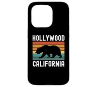 Hollywood Retro Los Ángeles California Vintage Sunset West Carcasa para iPhone 15 Pro