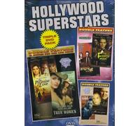 Hollywood Superstars Triple DVD Pack (The Promise of Love / True Women + Murder Within Me / The Fourth Man + Rehersal for Murder / Mesmerized) -ANGELINA JOLIE, JODIE FOSTER, ANTHONY HOPKINS, JOHN LITHGOW, VALERIE BERTINELLI, DANA DELANY, JEFF GOLDBLUM, SWOOZIE KURTZ, BLYTHE DANNER, SHELLY LONG