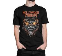 Hollywood Undead Wolf Art T-Shirt Black S