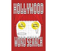 Hollywood Word Search: 75 Easy to Read Movie Puzzles for Adults - Film Trivia Word Games Book