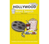 Hollywood Word Search: Large Print Hollywood Movie Themed Word Search Book | 6x9 inches, 55 page | Great for Gifts, Vacations, Holidays and Relaxing