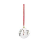 Holmegaard Bola de Navidad de Cristal, Transparente, 8 cm