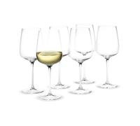 Holmegaard Copas de vino blanco Bouquet set de 6. 41 cl