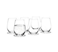 Holmegaard Vaso de agua transparente Cabernet. 6 unidades 25 cl