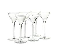 Holmegaard Vaso de chupito Cabernet 4.5 cl. 6 unidades Transparente
