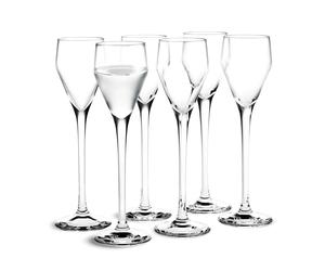 Holmegaard Vaso de chupito Perfection 5.5 cl. 6 unidades Transparente
