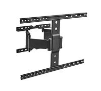 Holmios Soporte TV Pared 37"-90" | Giratorio e Inclinable | hasta 50kg | Ahorra Espacio | Ultra Delgado | VESA MAX 600x400