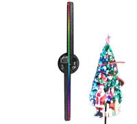 Hologram LED Fan Projector, Hologram Christmas Tree, Hologram Fan, Hologram Projector,with ++WiFi,Holographic Video Advertising Projector for Shop,Bar,Christmas Part-y