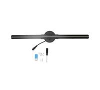 Holograma 3D, Proyector 3D con Ventilador holográfico de 16,5 Pulgadas y 2000 x 224 píxeles, WiFi, con 224 LED de luz