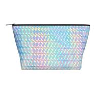 Holograma Colorido del Color del Arco Iris holográfico, Bolsa de artículos de tocador Bolsa de Maquillaje Bolsa de cosméticos Bolsa de artículos de tocador de Viaje portátil