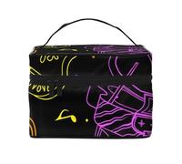 Holograma de Colores del Arco Iris Colorido holográficoBolsa de Maquillaje, Bolsa de Cosméticos Portátil para Mujer-Organizador de Cosméticos de Viaje, Regalo para Momentos Especiales