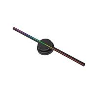 Holograma de Halloween, Proyector Holográfico 3D con Ventilador, Soporte De Pared For Imágenes Y Vídeos, WiFi, Luz LED para Tienda, Navidad