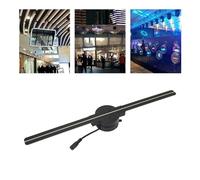 Holograma de Halloween, Proyector holográfico 3D con Ventilador y WiFi, Luces LED for Publicidad en Tiendas y Negocios. para Tienda, Navidad