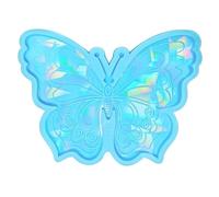 Holographic Butterfly - Set de moldes de resina epoxi y reutilizable, herramienta de fundición de silicona, llavero para colgar decorativo Craft Kit | Perfect for DIY Jewelry Art Home Decor Handmade