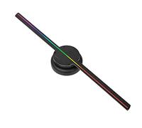 Holographic Image Fan Screen Naked Eye 3D Projector Stereo Floating Aerial Imaging Rotating Non-Screen Display Advertising Machine For Bars Christmas (Size : T40 Highlight Specification : AU) (UK T