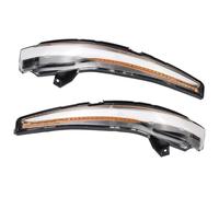holohol Luz Espejo Retrovisor Lateral Para B&ENZ CES Para GLC W205 X253 W213 W222 Clase V W447 2014-2024 Luz Señal Giro Indicador Espejo Lateral 2 Piezas Intermitente Dinámico(Yellow-crystal)
