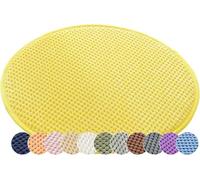 Holomaalahi Almohadillas de Asiento Redondas de 35 cm de diámetro, Antideslizantes, para Taburete de Bar, para Interior y Exterior, jardín, Comedor, bistró, Patio, Oficina, cafetería, lav