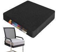 Holomaalahi Cojín de Asiento de 30 x 30 x 15 cm. Cojines para sillas de Exterior e Interior, Espuma de Alta Densidad, Antideslizante, Funda Lavable. Ideal para Patio, Comedor, sofá y Banc