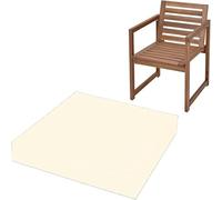Holomaalahi Cojines y respaldos para sillas de Exterior de 50x50x10 cm (19,7x19,7x3,9 Pulgadas). Poliéster Resistente al Agua. Cojines Gruesos de Espuma de Alta Densidad, Antideslizantes, con