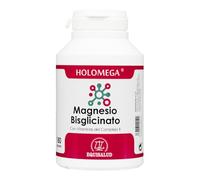 Holomega Magnesio Bisglicinato con vitaminas del complejo B de Equisalud, 180 cápsulas