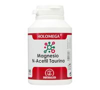 Holomega Magnesio N-Acetil Taurina - 180 Cápsulas (3 Meses) | Alta Biodisponibilidad ATA Mg® | Sistema Nervioso, Estrés y Fatiga | Magnesio de Alta Absorción | Equisalud
