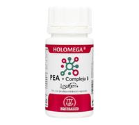 Holomega PEA + Vitaminas del complejo B de Equisalud, 50 cápsulas