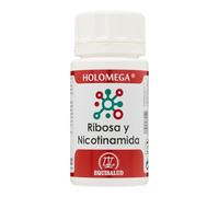 Holomega Ribosa y Nicotinamida Equisalud 30 Cápsulas | Con RiaGev® y Vitamina B3 (Niacina) | Energía Celular y Reducción del Cansancio y la Fatiga | Complemento Alimenticio