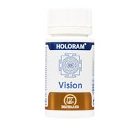 Holoram Vision Equisalud 60 Cápsulas | Con Luteína, Arándano, Ginkgo y Zinc | Bienestar Visual y Visión Normal | Vitaminas A, E y B2