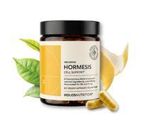 Holos Nutrition Hormesis Cell Support | Suplemento Antioxidante Celular con Polifenoles | 60 Cápsulas Veganas | Sin Aditivos | Fórmula Botánica 100% Natural