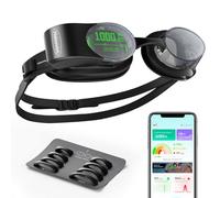 Holoswim Gafas de Natación Inteligentes 2 Pro, Gafas de Natación AR, Pantalla Digital HD en Tiempo Real, Análisis de Datos de IA en la Aplicación, Antivaho, Compatible con Relojes Apple y Garmin