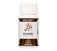 Holovit Acerola (vitamina C natural) de Equisalud, 50 cápsulas